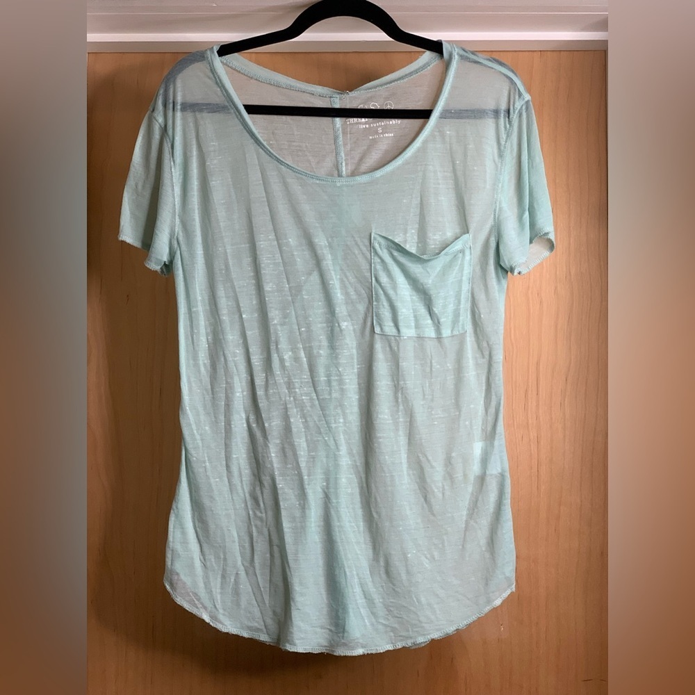 Threads 4 Thought Mint Green Women's Top. Size-Small